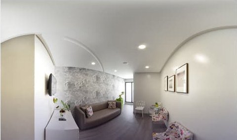 Salle d'attente du centre dentaire du Dr Laila Berrada